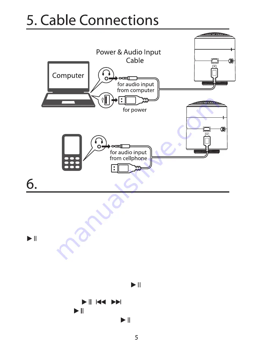 Shintaro Wireless Vibro Speaker User Manual Download Page 6