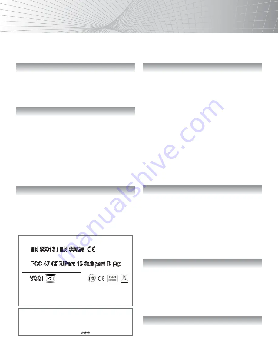 Shinybow USA SB-3710 Instruction Manual Download Page 3