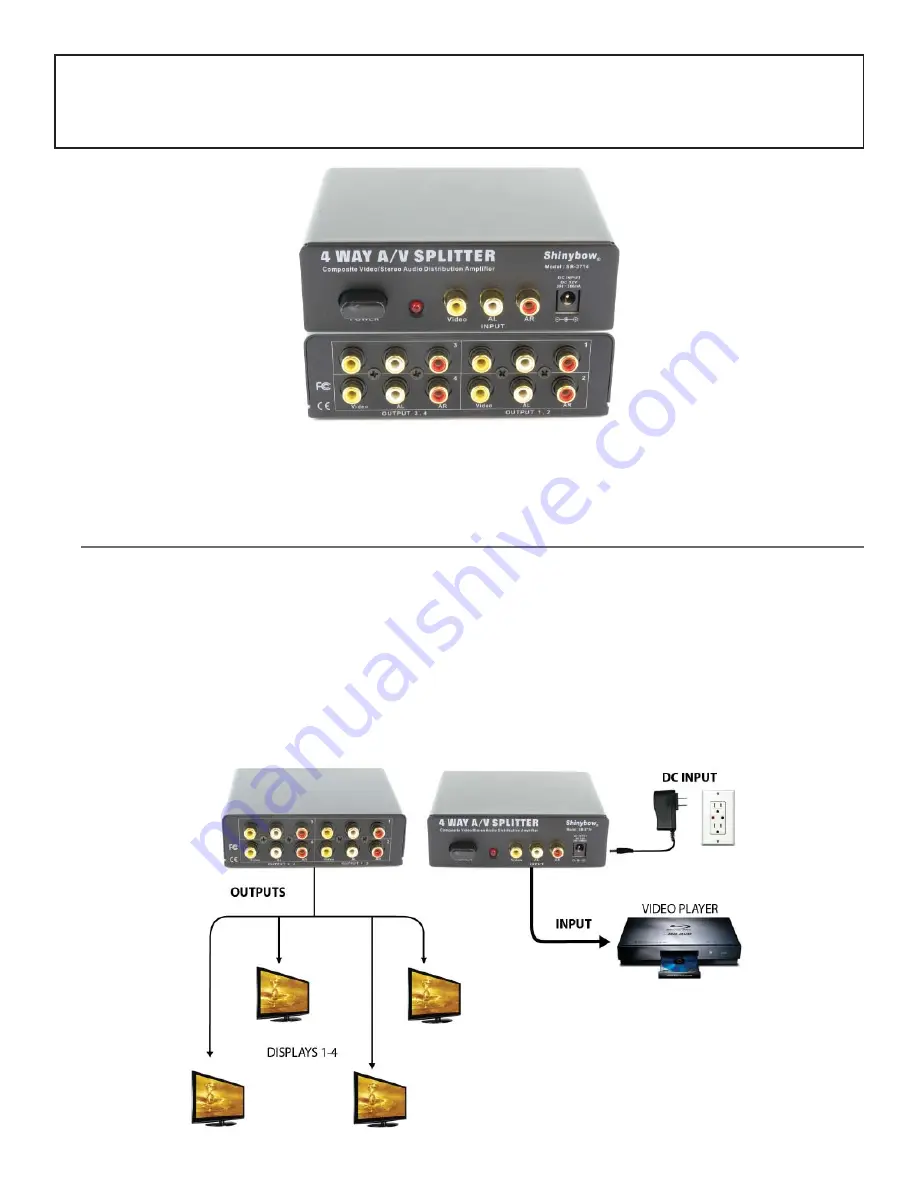 Shinybow USA SB-3714 Скачать руководство пользователя страница 5