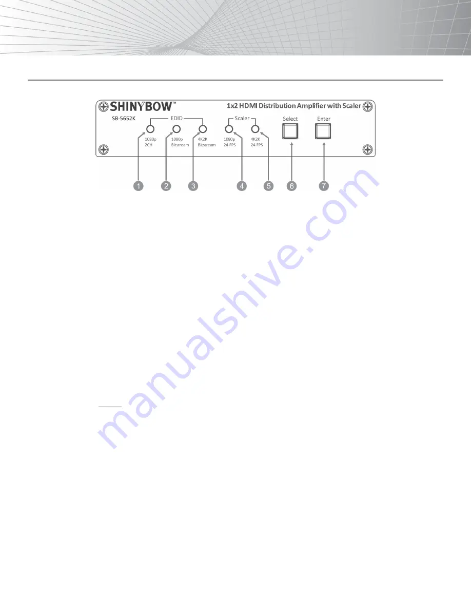 Shinybow USA SB-5652K Instruction Manual Download Page 5