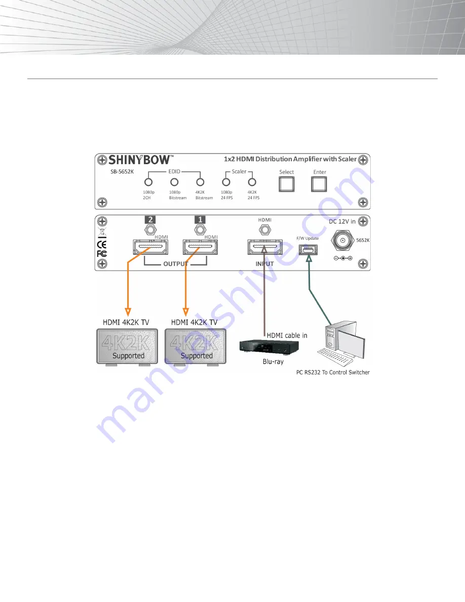 Shinybow USA SB-5652K Instruction Manual Download Page 8