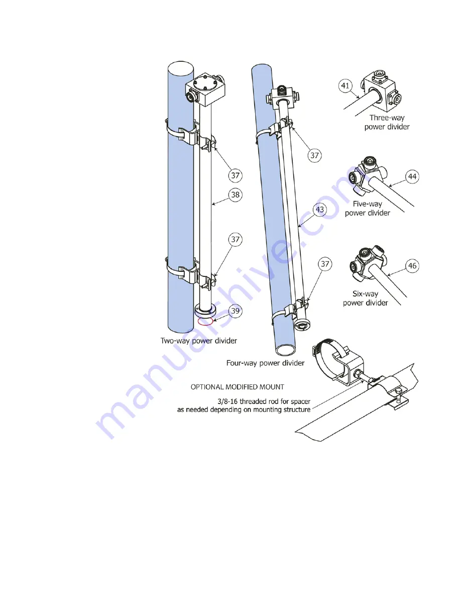 Shively Labs 6822 Instruction Manual Installation, Operation, & Maintenance Download Page 72