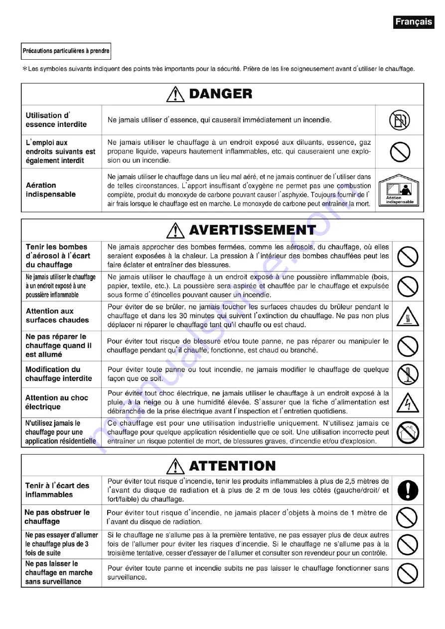 Shizuoka Seiki KBE1JA Owner'S Manual Download Page 7