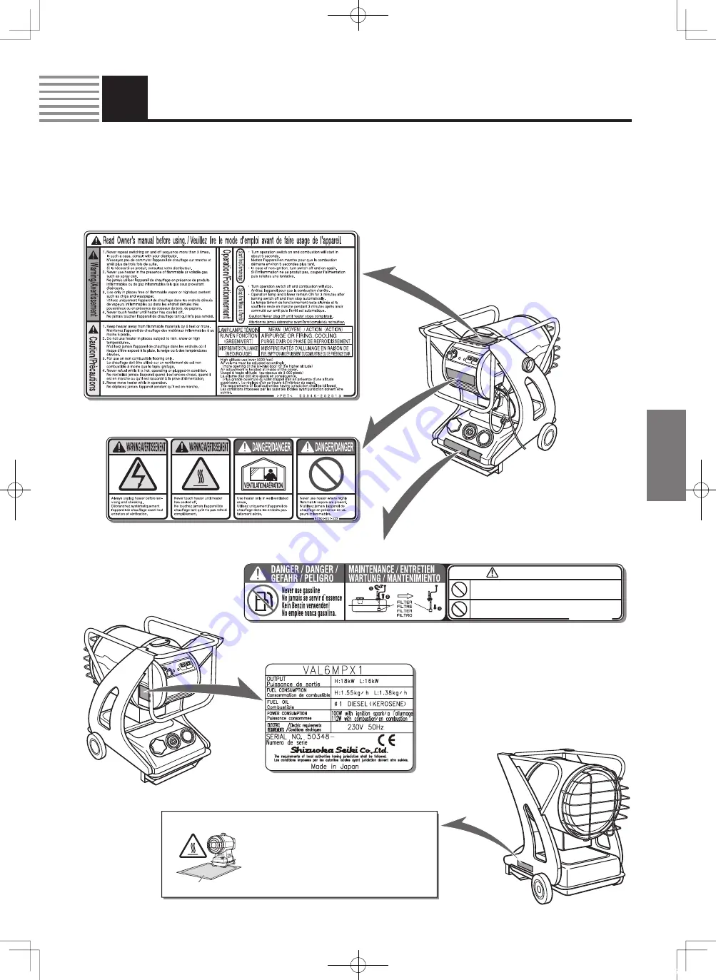 Shizuoka Seiki VAL6 MPX Series Owner'S Manual Download Page 35