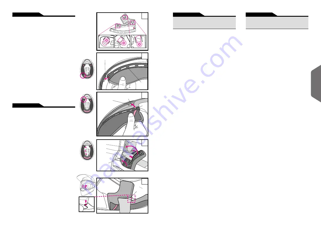 SHOEI HORNET ADV Instructions For Use Manual Download Page 20