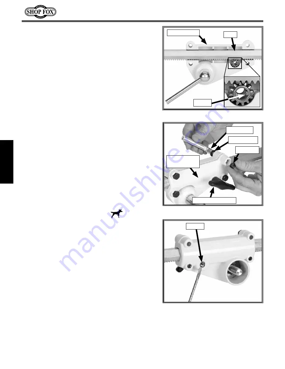 Shop fox SHOP FOX W1764 Owner'S Manual Download Page 16