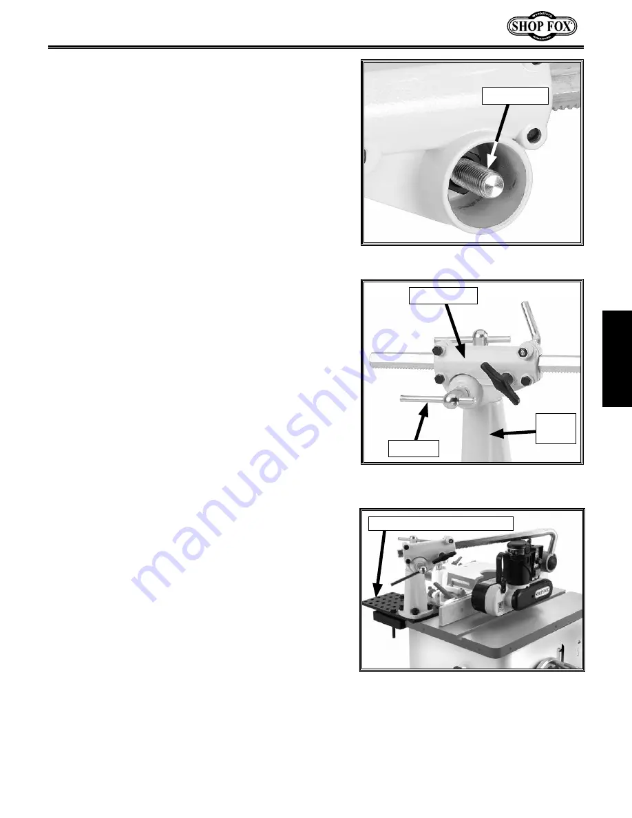 Shop fox SHOP FOX W1764 Owner'S Manual Download Page 17