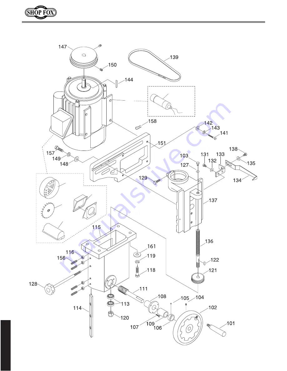 Shop fox W1702 Manual Download Page 12