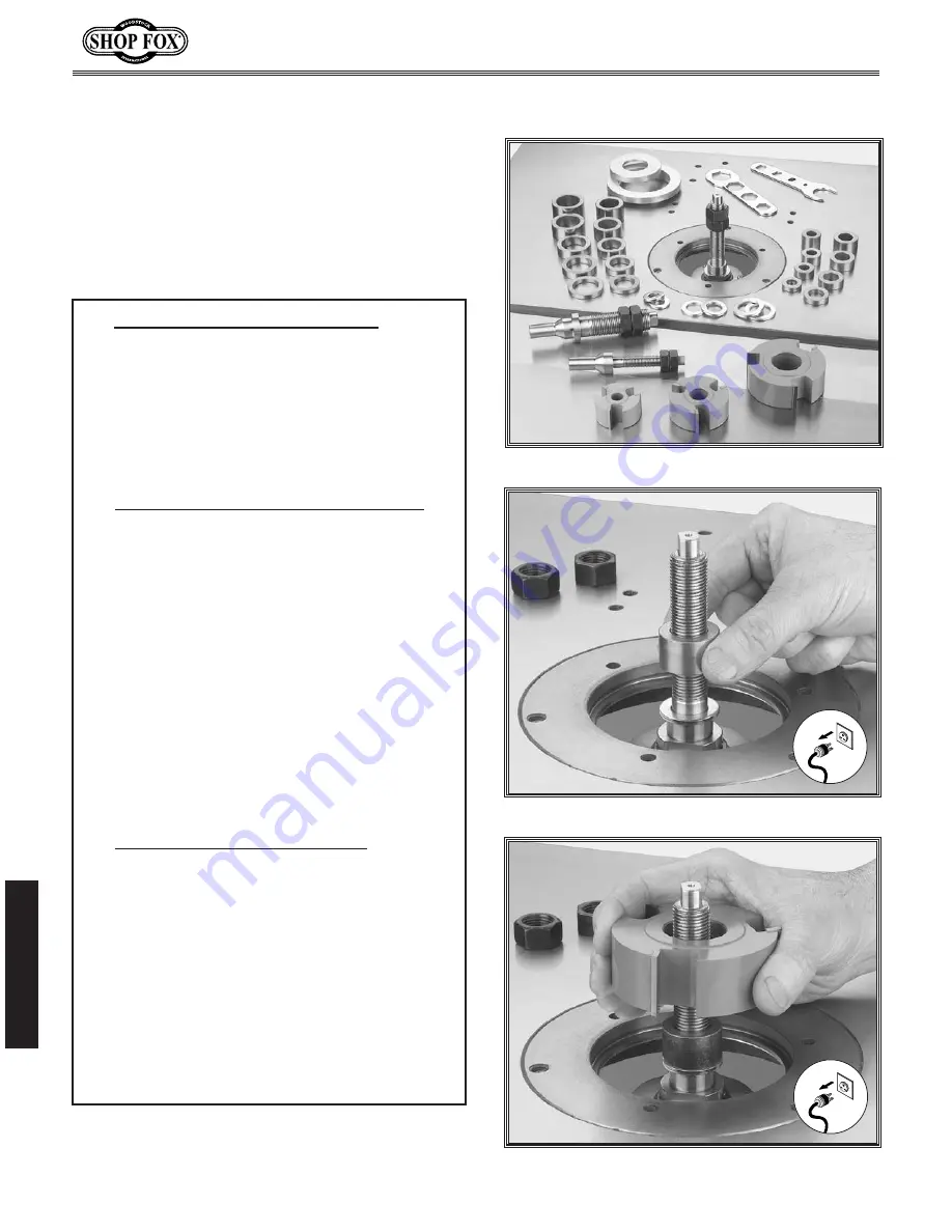 Shop fox W1702 Manual Download Page 45