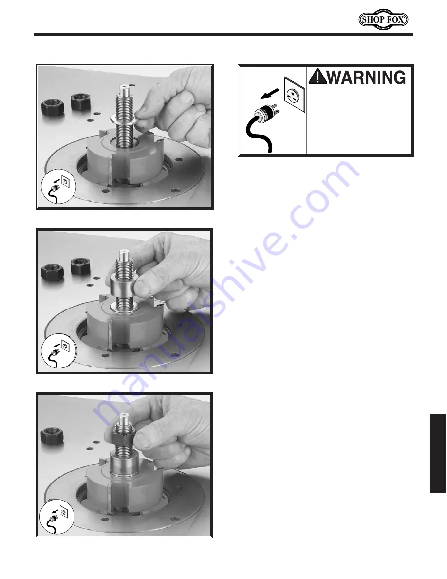 Shop fox W1702 Manual Download Page 46