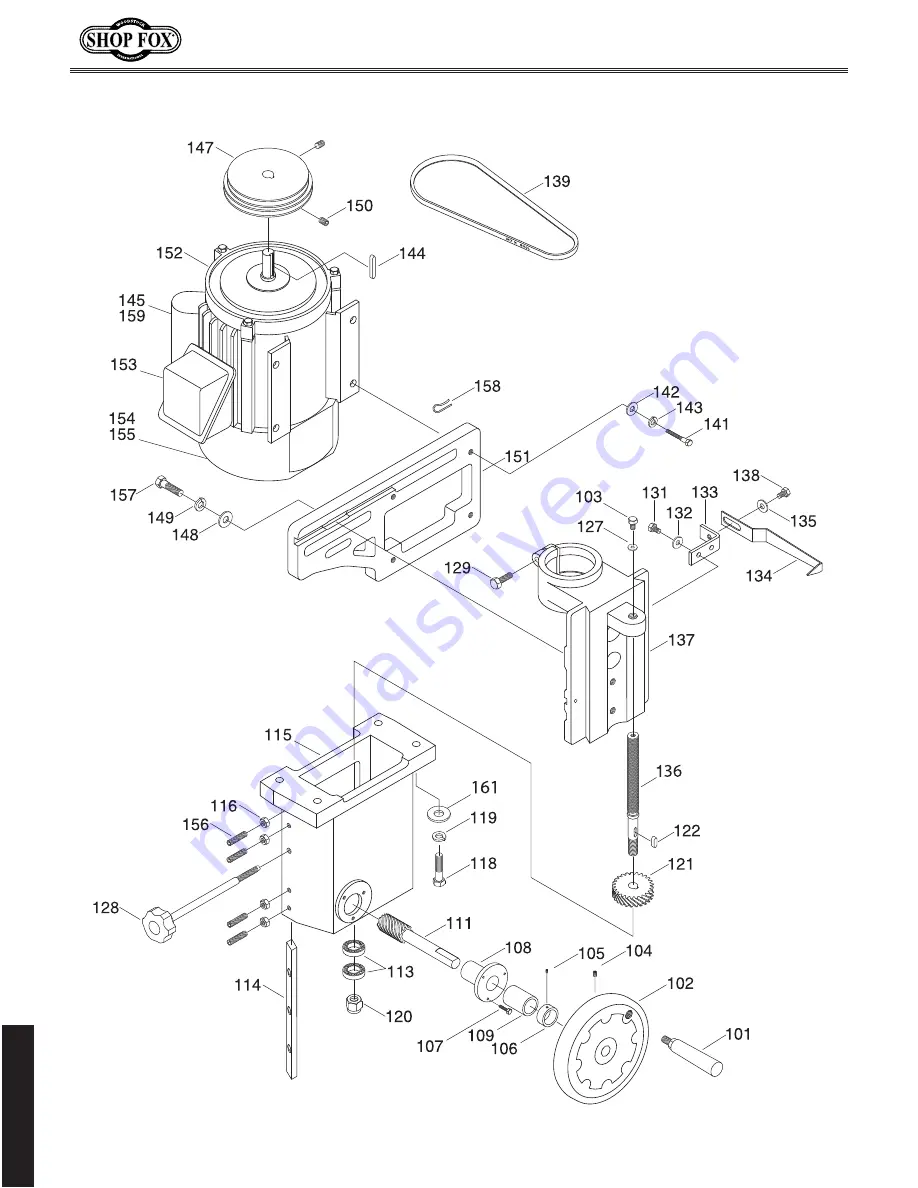 Shop fox W1702 Manual Download Page 59