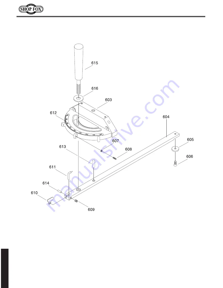 Shop fox W1702 Manual Download Page 65