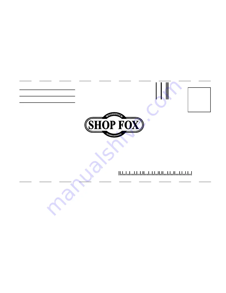 Shop fox W1702 Manual Download Page 73