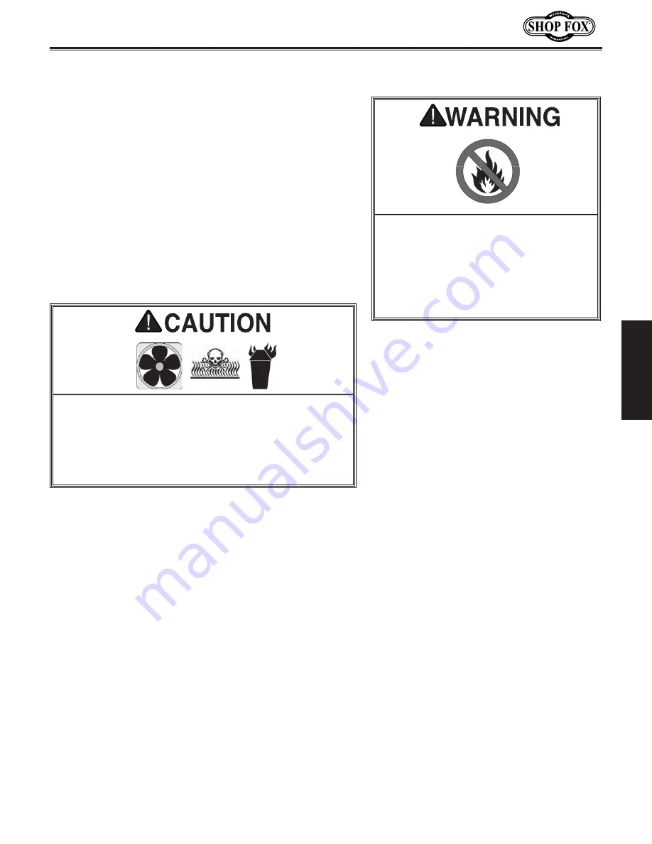 Shop fox W1754H Manual Download Page 42