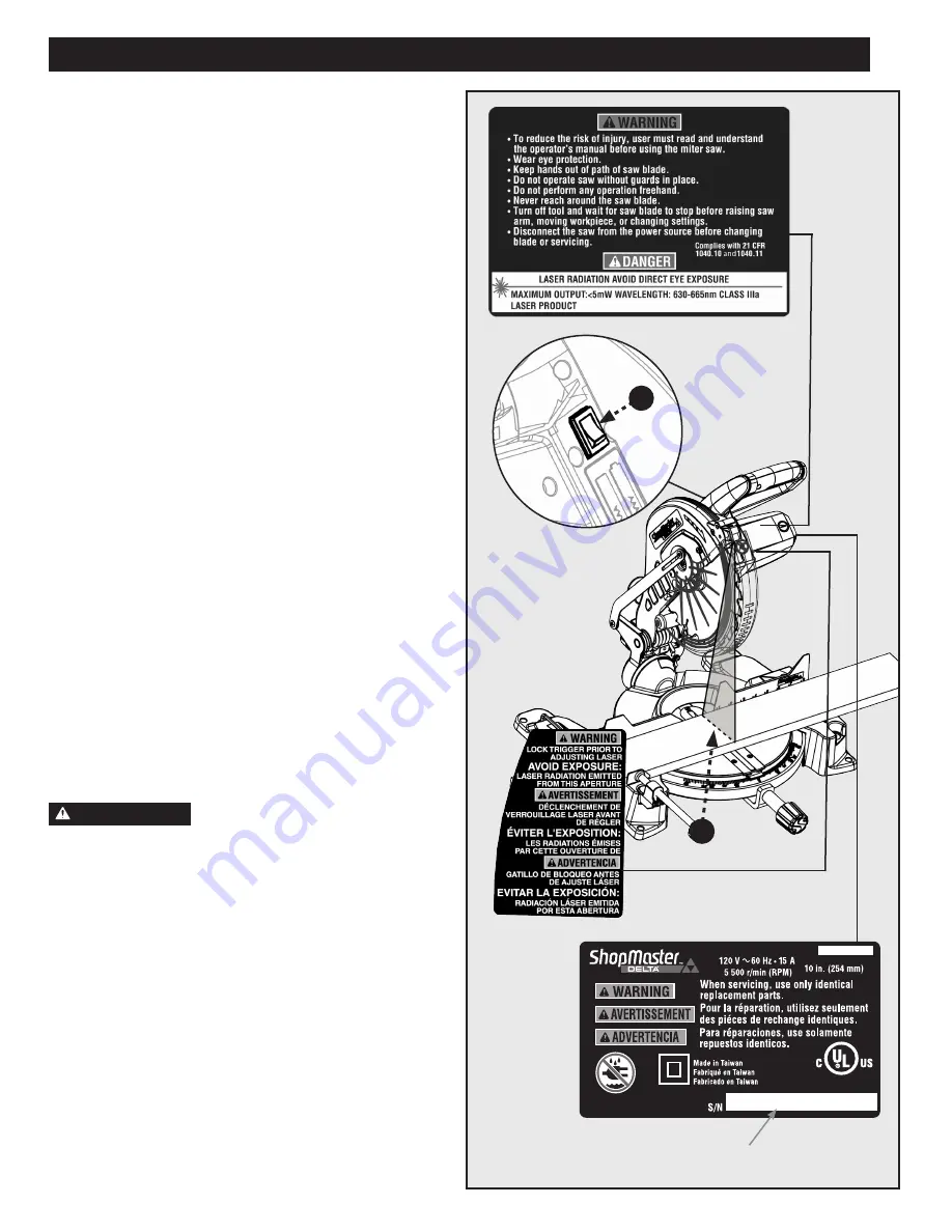 ShopMaster S26-260L Instruction Manual Download Page 60