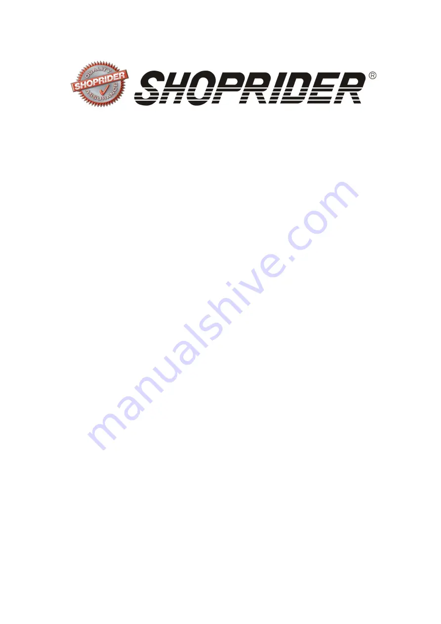 Shoprider 6Runner 10 Скачать руководство пользователя страница 12