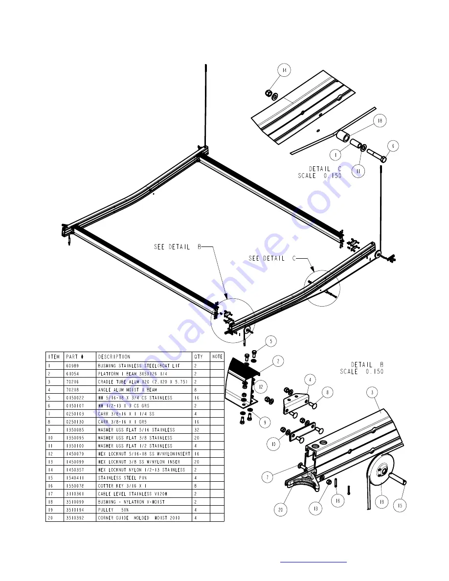 ShoreStation FlexPower SSV30120EDS Manual Download Page 8