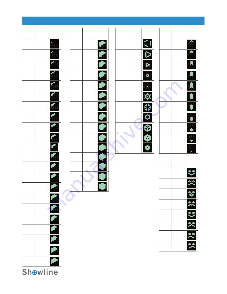 Showline SL BEAM 500 FX Installation And User Manual Download Page 61