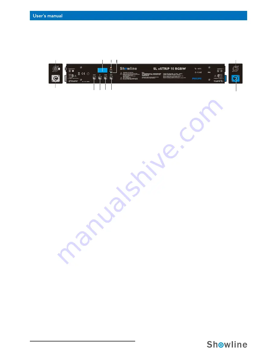 Showline SL eSTRIP 10 RGBW User Manual Download Page 7