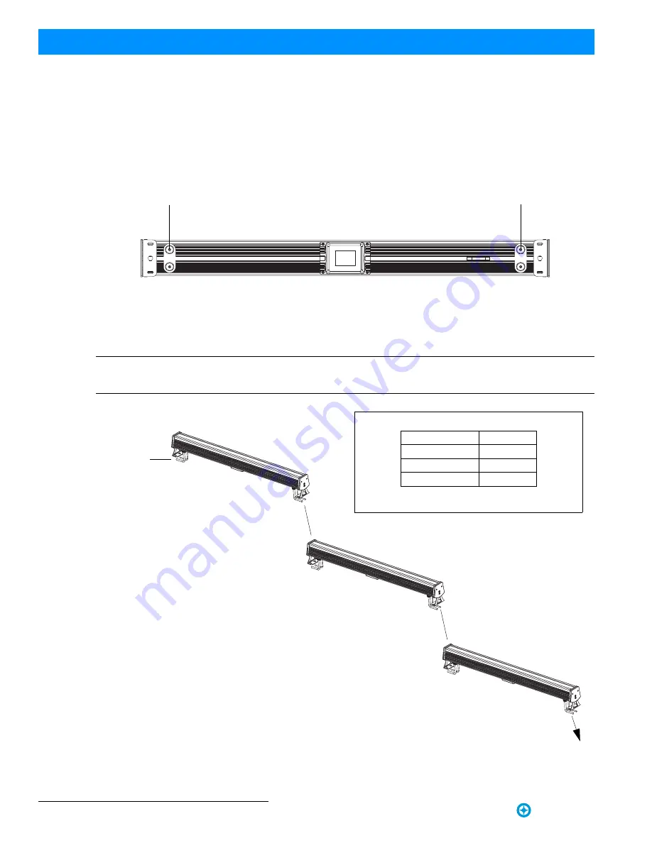 Showline SL Strip 400 RGBW Led Luminaire User Manual Download Page 10