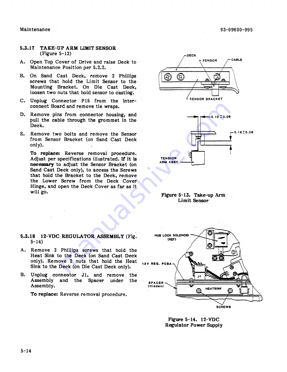 Shugart Kennedy 9600B Operation And Maintenance Manual Download Page 100