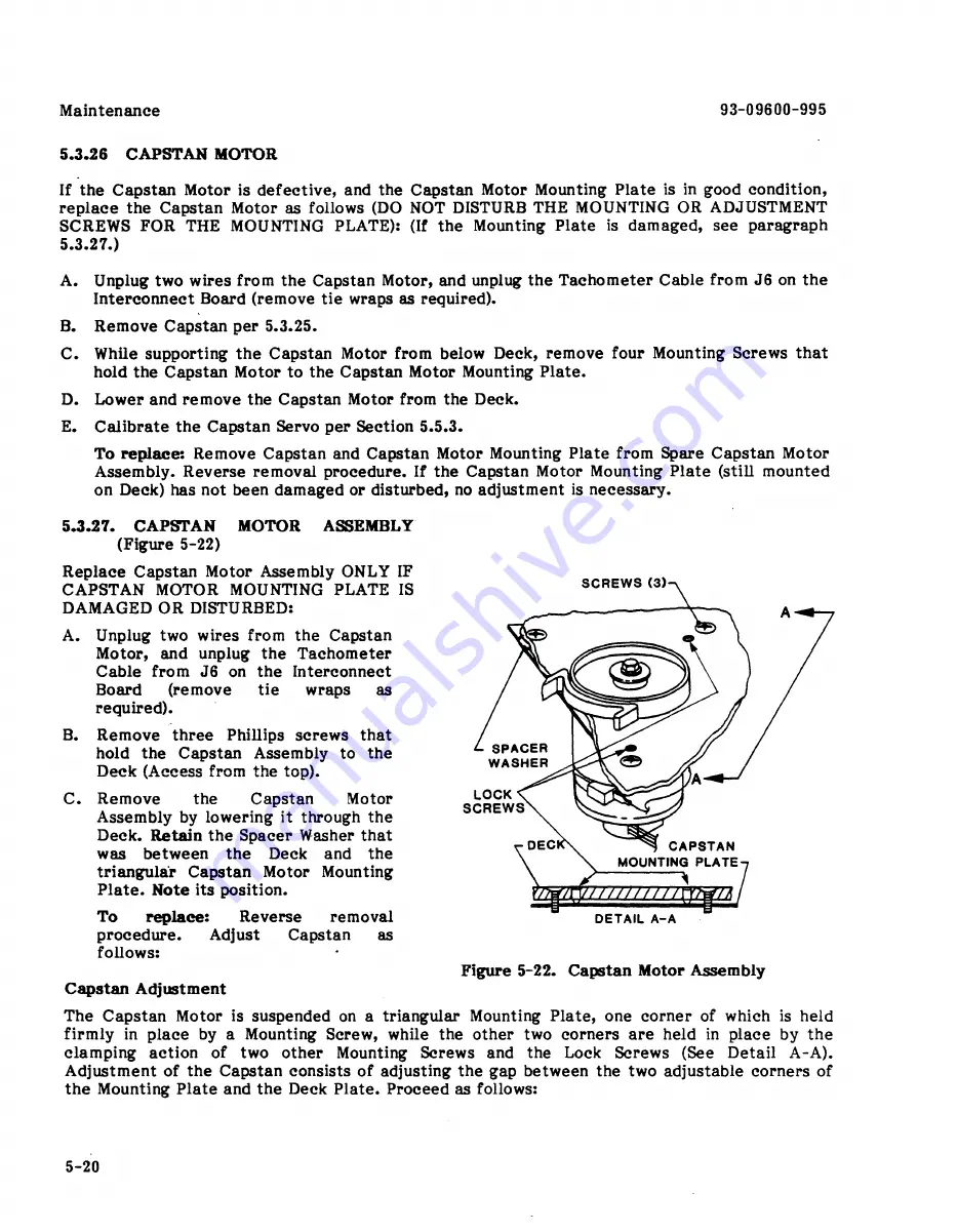 Shugart Kennedy 9600B Operation And Maintenance Manual Download Page 106