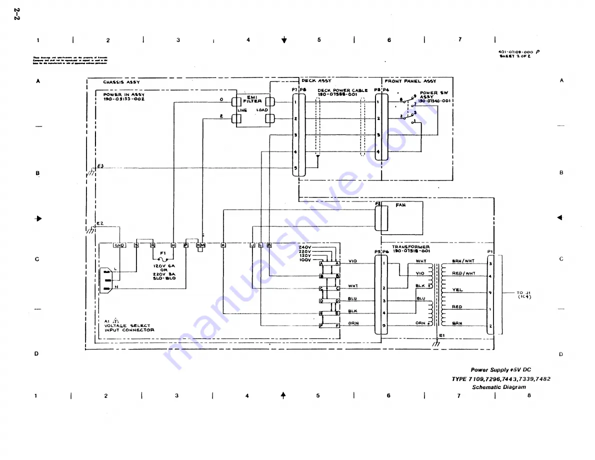 Shugart Kennedy 9600B Operation And Maintenance Manual Download Page 155