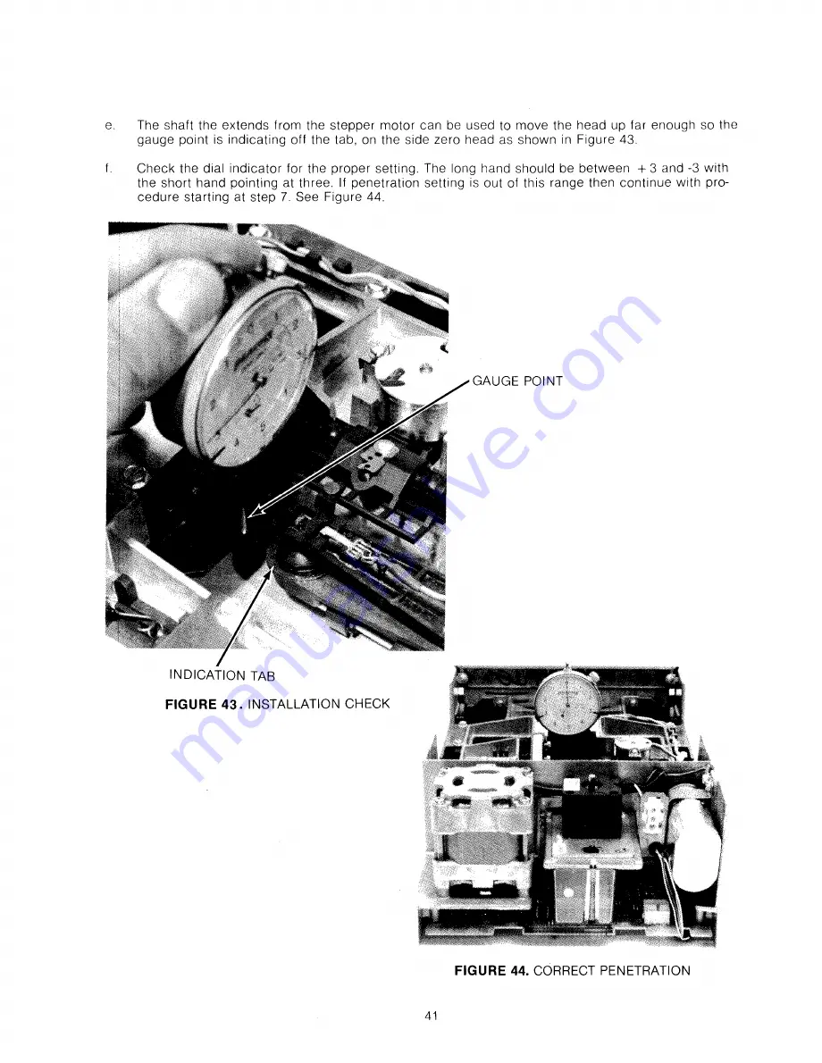 Shugart SA850 Service Manual Download Page 46