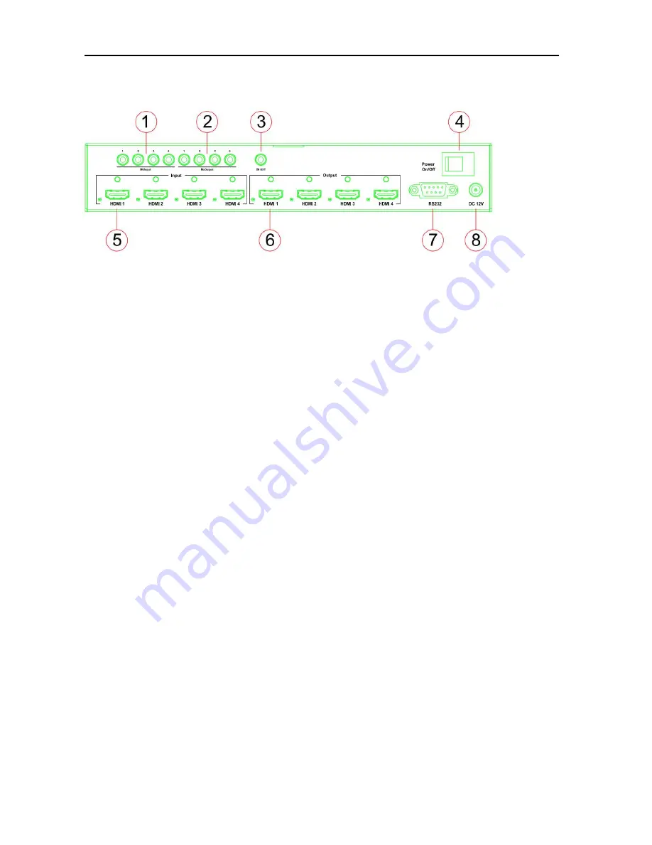 Shunxun SX-MX444-HD4K2K Operation Instruction Manual Download Page 5