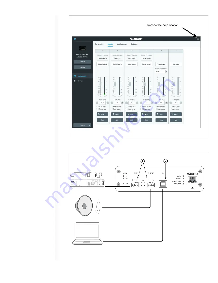 Shure ANIUSB-Matrix Скачать руководство пользователя страница 5