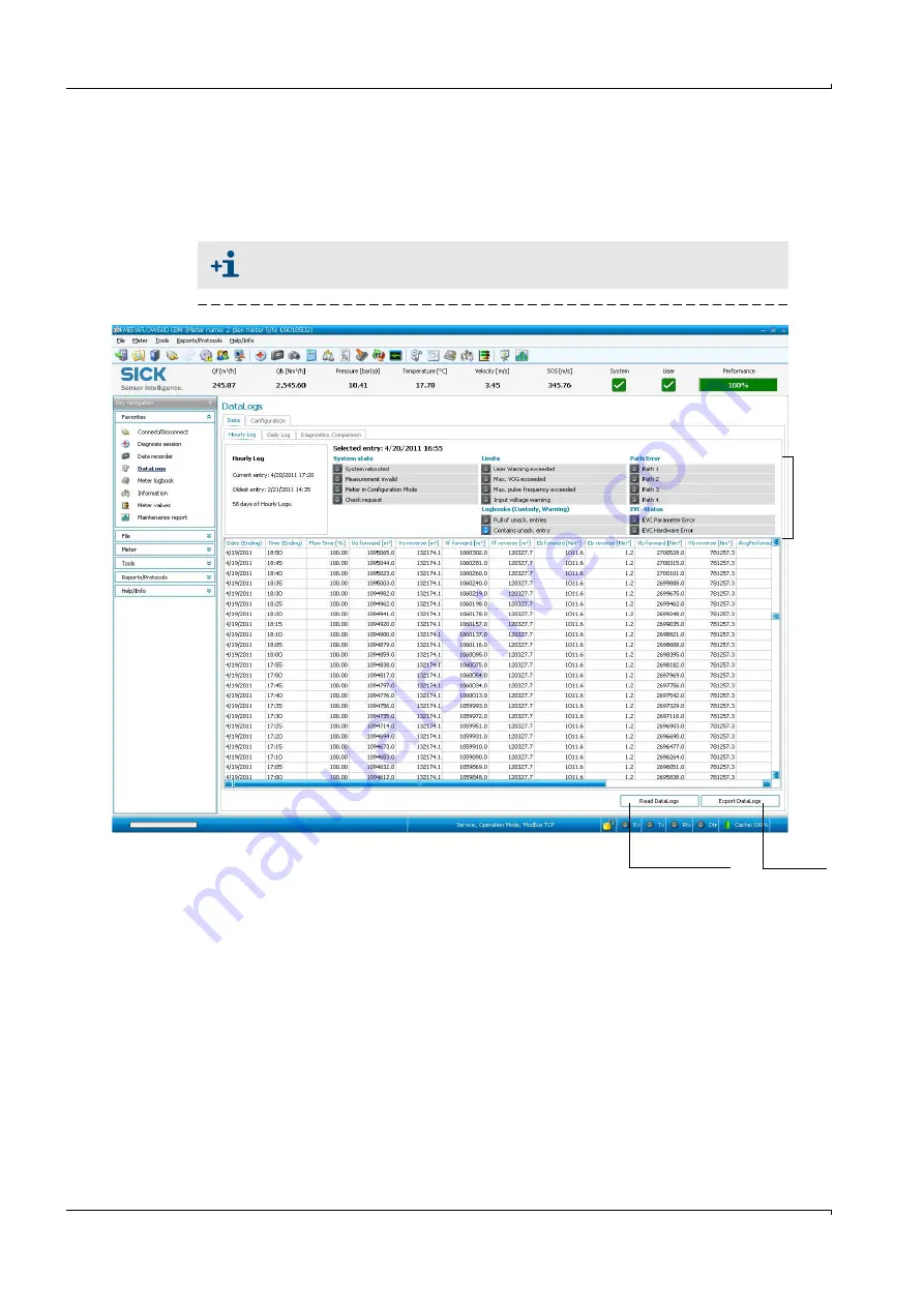 SICK FLOWSIC600 Technical Information Download Page 178