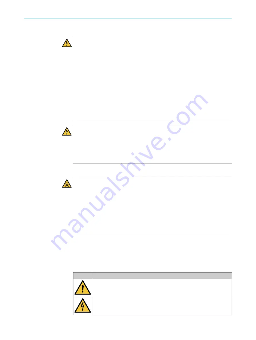 SICK MCS200HW Operating Instructions Manual Download Page 10