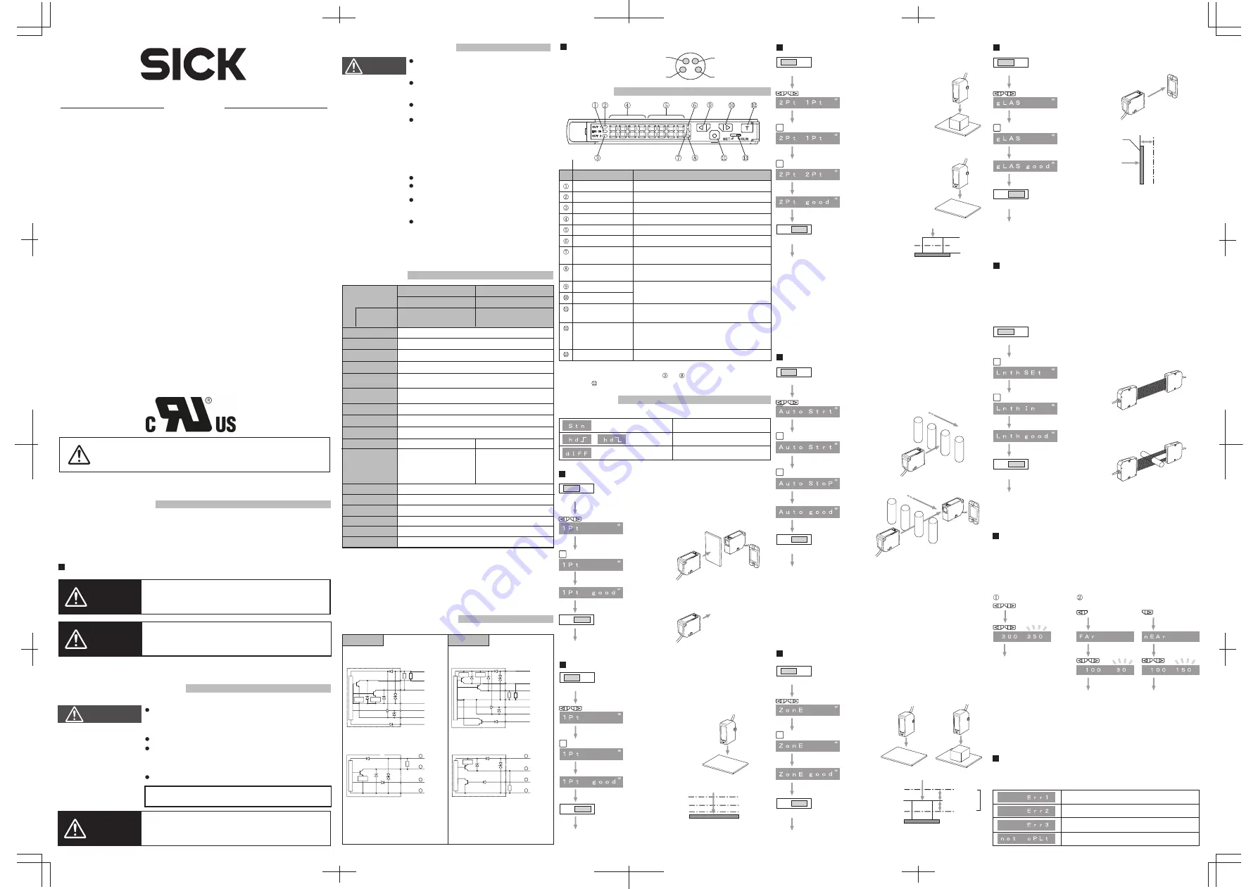 SICK WI130T-P720 Скачать руководство пользователя страница 1