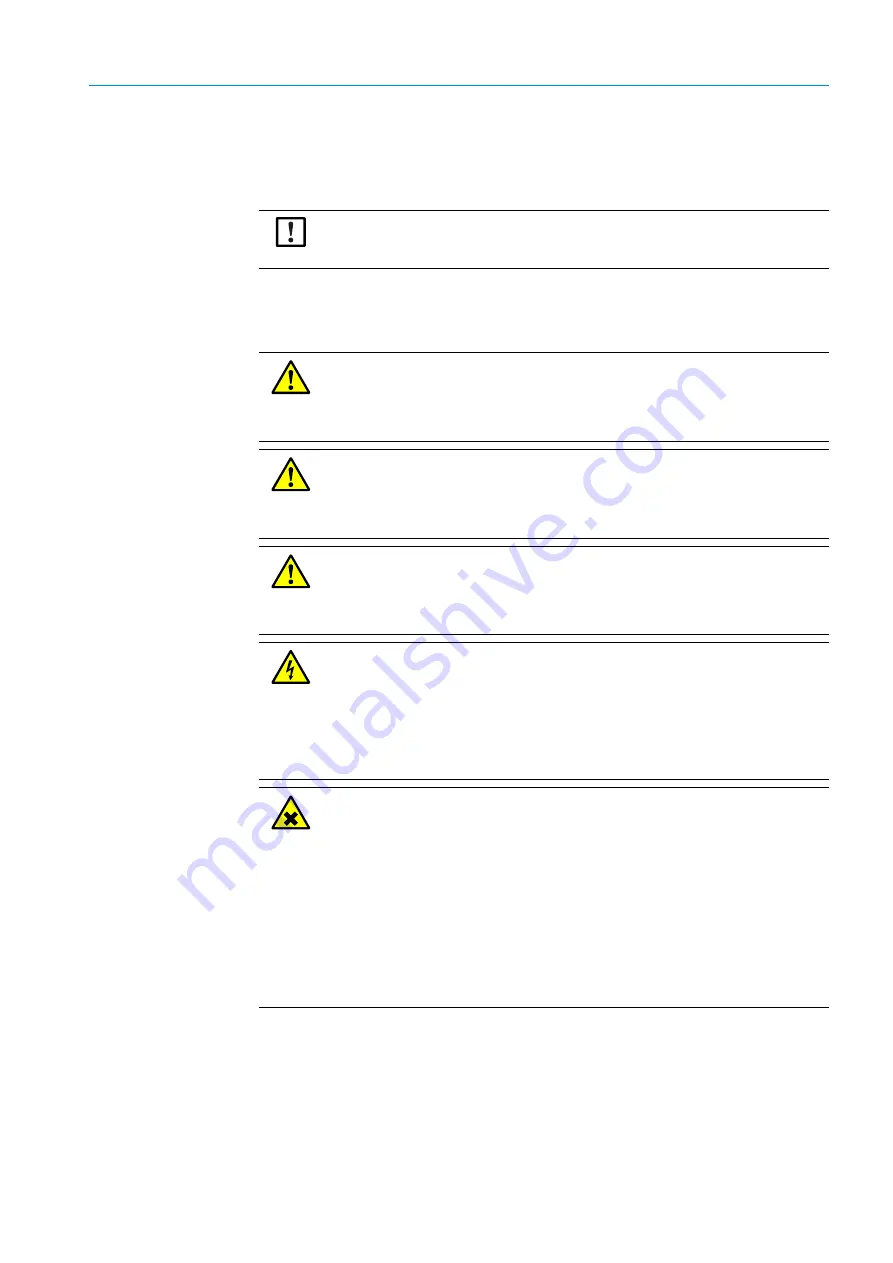 SICK ZIRKOR200 Ex-G Operating Instructions Manual Download Page 71