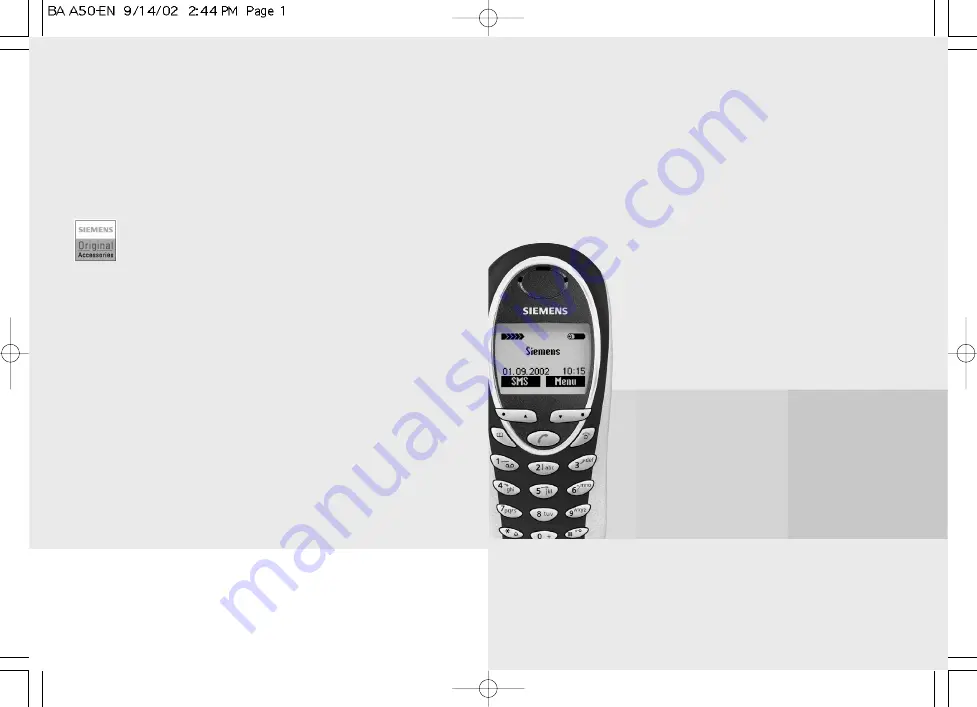 Siemens 1168 Owner'S Manual Download Page 1