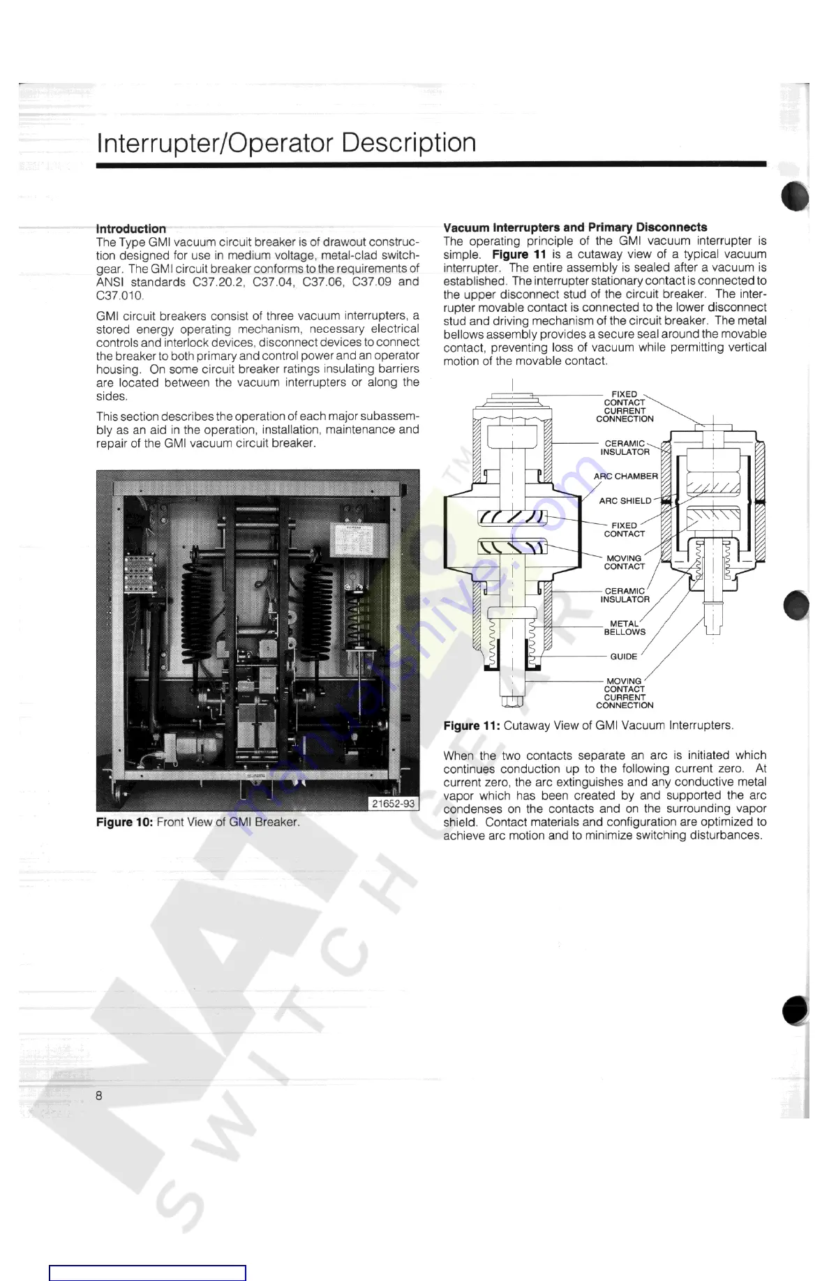 Siemens 15-GM1-500 Installation Operation & Maintenance Download Page 10