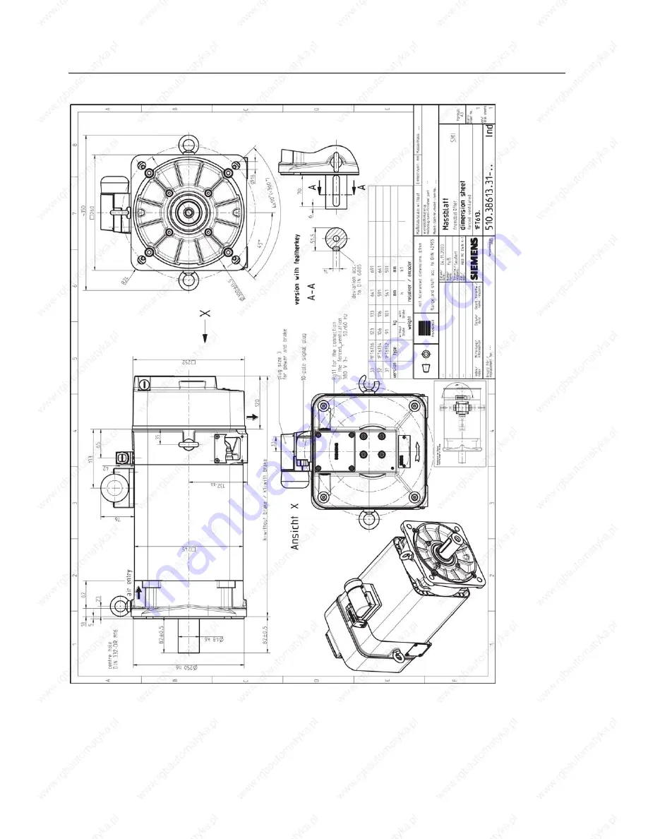 Siemens 1FT6031-4AK71-4AH0-Z Скачать руководство пользователя страница 226