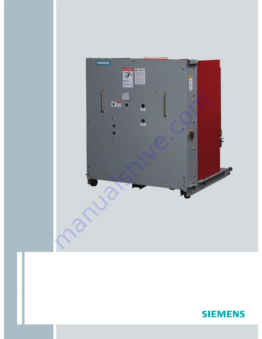 Siemens 38-3AH3 38 kV Instruction Manual Download Page 1