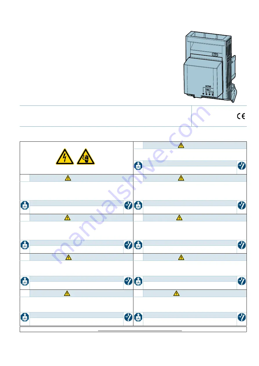 Siemens 3NP19-1GB Series Operating Instructions Manual Download Page 1