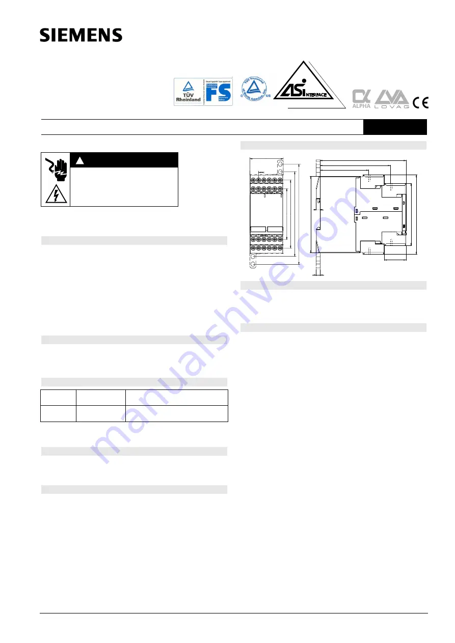 Siemens 3RK1901-5AA00 Operating Instructions Manual Download Page 1