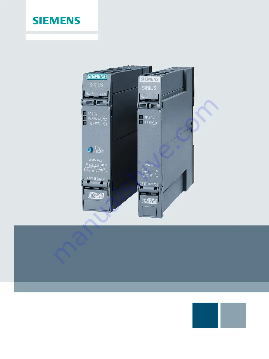 Siemens 3RN2011 Manual Download Page 1