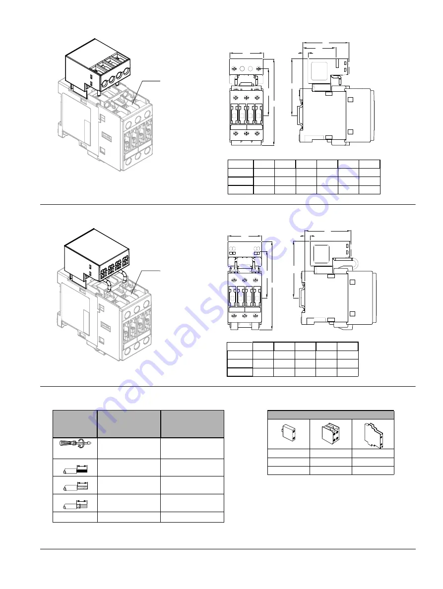 Siemens 3RT101-2-0LA Series Скачать руководство пользователя страница 3