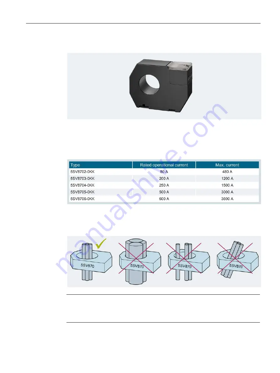 Siemens 3VA1 100 A Manual Download Page 357