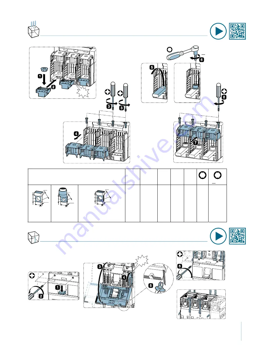 Siemens 3VA2 JP Series Manual Download Page 3