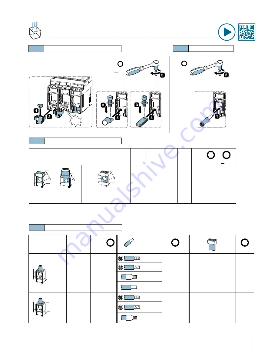 Siemens 3VA20 H Series Operating Instructions Manual Download Page 3