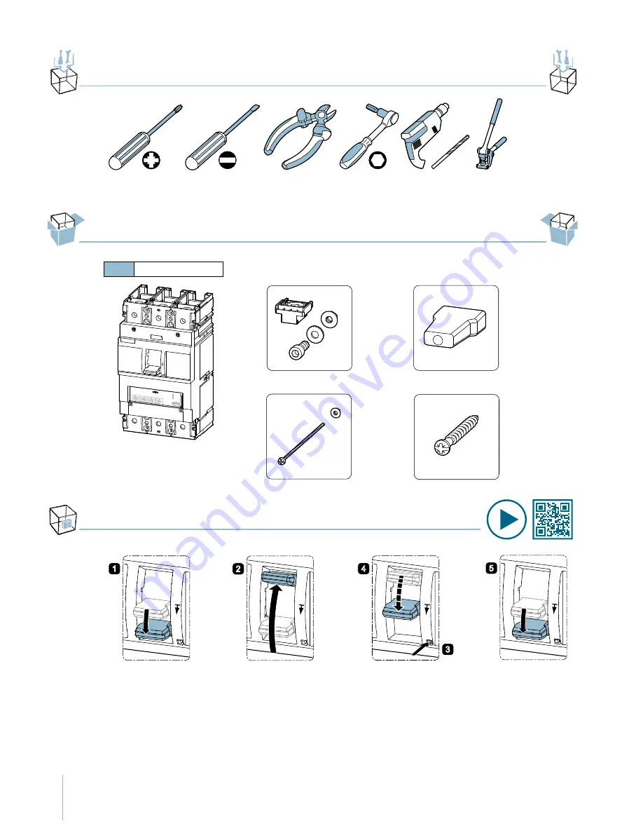 Siemens 3VA23 H Series Operating Instructions Manual Download Page 2