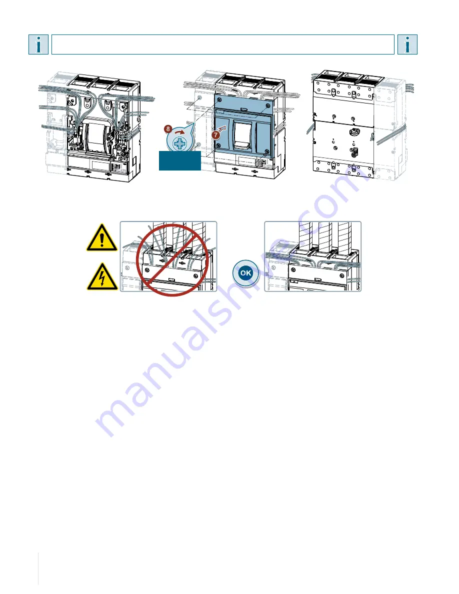 Siemens 3VA25-JP Series Operating Instructions Manual Download Page 8