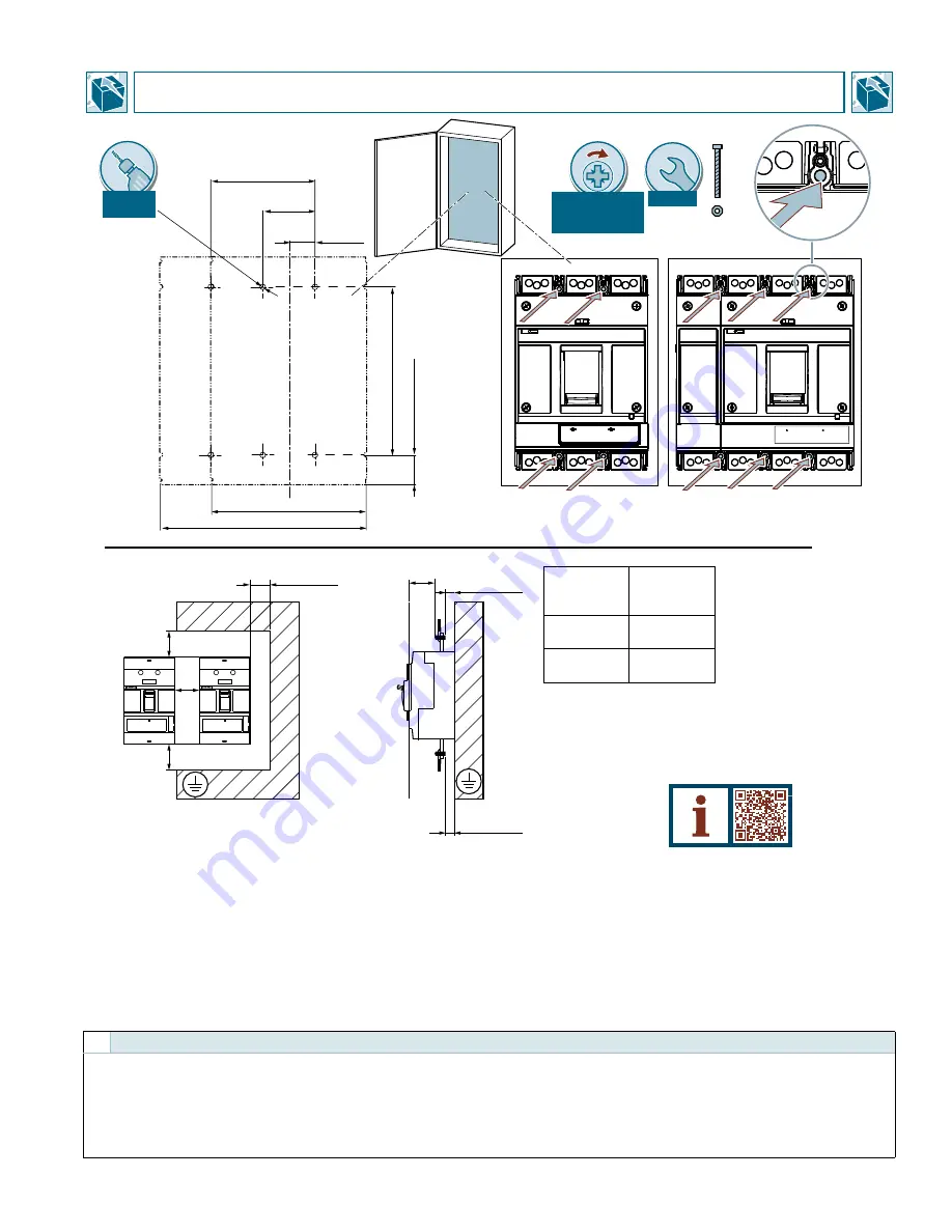 Siemens 3VA25-JP Series Operating Instructions Manual Download Page 15