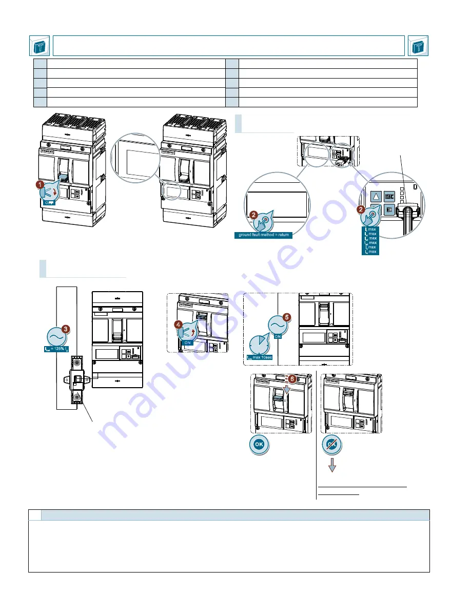 Siemens 3VA6-HM Series Скачать руководство пользователя страница 10