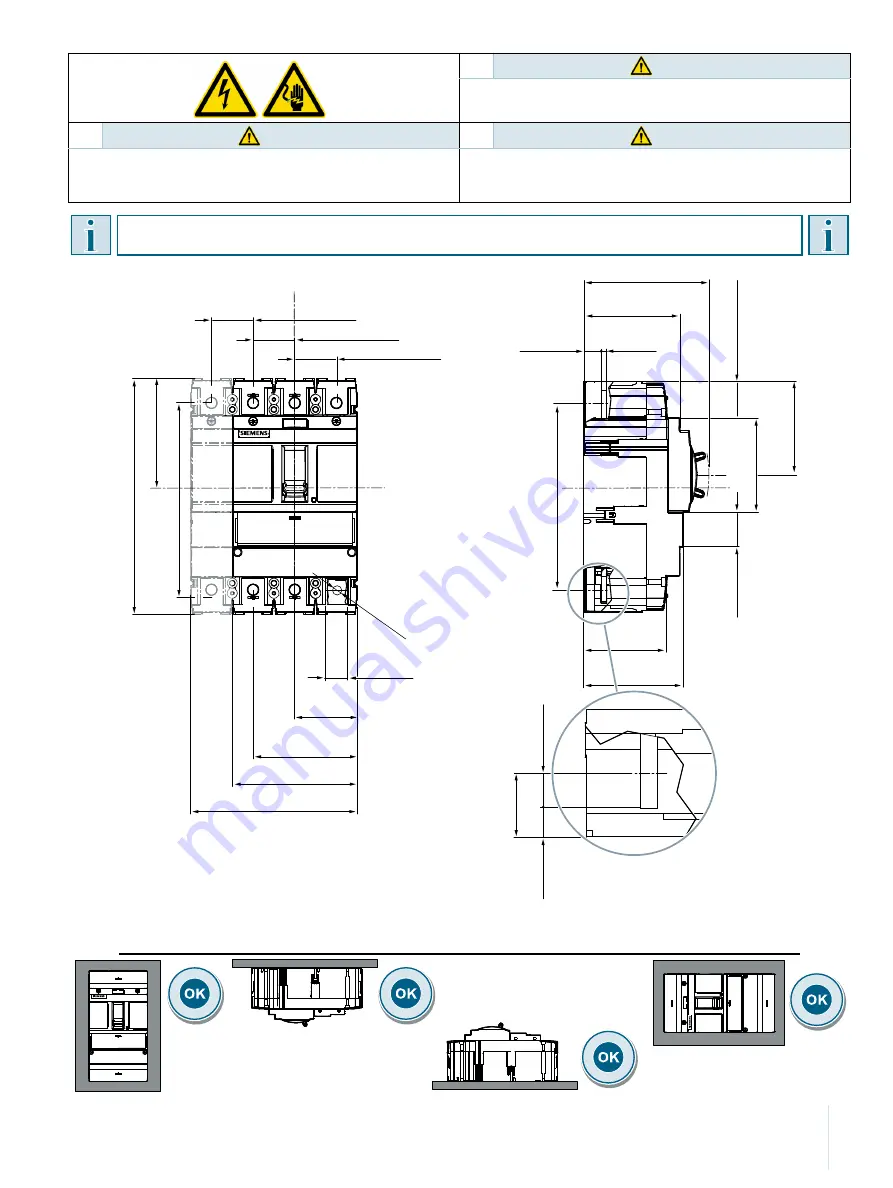 Siemens 3VA61-1MS3 Series Скачать руководство пользователя страница 13